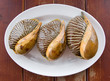 Asian meal-large molluscs