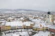 Blick auf das winterliche Sibiu Blick auf das winterliche Sibiu
