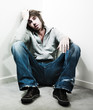 jeune homme déprime depression