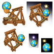 Catapulta e Planeta Terra