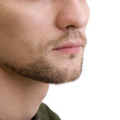 man's face
