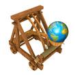 Catapulta e Planeta Terra