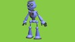 Ranting Robot on Green Screen Ranting Robot on Green Screen