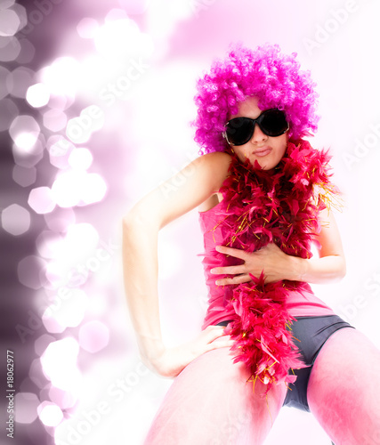 Photo: beautiful sexual woman. dance style beautiful sexual woman. dance style