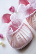 babys satin shoes