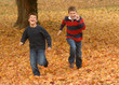 running boys