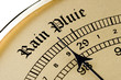 Photo: Old barometer forecasting rain Old barometer forecasting rain
