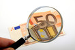 Foto: 50 Euro unter der Lupe 50 Euro unter der Lupe