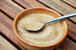 Sugar on a table