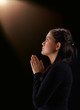 Photo: Young woman praying Young woman praying