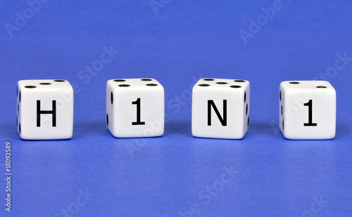 Photo: Don't roll the dice with H1N1 Don't roll the dice with H1N1