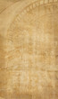 Aged paper with zodiac clock texture
