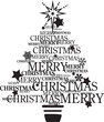 christma tree B&W