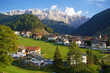 Postkarte von Wolkenstein - Grödnertal mit Sellastock