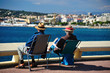 Senior couple enjoying life
