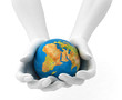 World in hands