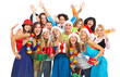 Happy people