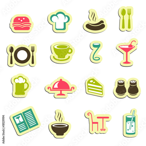 restaurant icons图片
