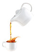 Pouring Cup Of Tea.