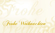 Weihnachten Weihnachtskarte in Gold