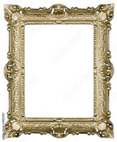 Foto: real golden plastic frame real golden plastic frame