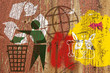 graffiti écolo recyclage
