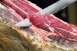 cortando jamón cortando jamón