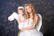 Mom and Son Angels