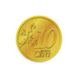 Vektor: 10 cent 10 cent
