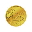 Vektor: 20 cent as vector 20 cent as vector