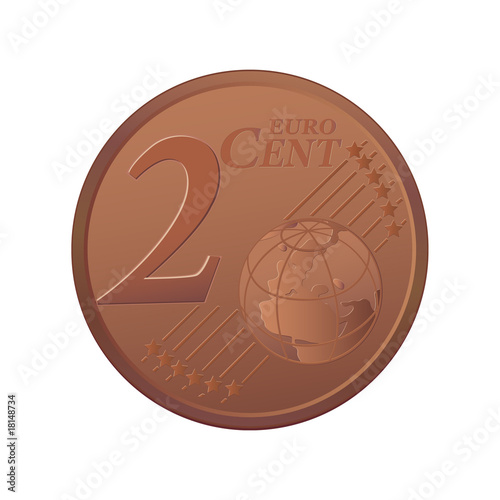 Vektor: 2 cent 2 cent