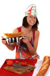 jeune cuisinière