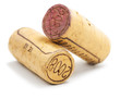 Photo : bouchon en li�ge de bouteille de vin rouge fran�ais