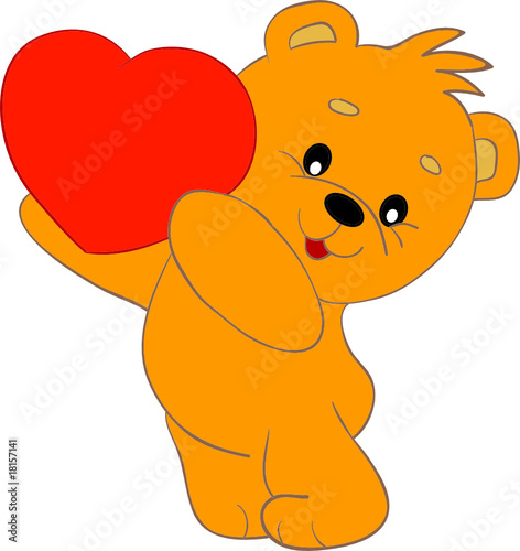 Vector: bear bear