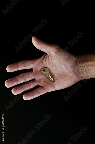 Photo: Key in hand Key in hand