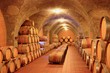 Weinkeller, Eichenfässer, Montalcino Toskana, Italien Weinkeller, Eichenfässer, Montalcino Toskana, Italien
