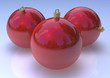Christmas Red  Balls