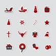 Christmas icons. Vector Christmas icons. Vector