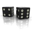 black casino dice black casino dice