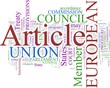 Word cloud - Lisbon Treaty