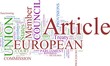 Word cloud - Lisbon Treaty