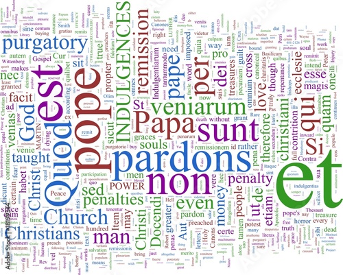 Illustration: Word Coud - Martin Luther Word Coud - Martin Luther