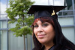 Young Woman Graduating