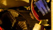 inside the pc close-up inside the pc close-up