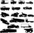 Vector: tracks collection - vector tracks collection - vector