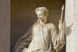 Fragment of a fountain of Trevi. Detail