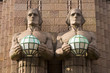 Helsinki Central Railway Station. Detail