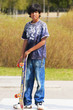 Asian boy with skateboard Asian boy with skateboard