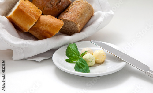 Photo: Bread and oil Bread and oil