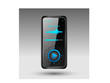 Portable media player editable vector file